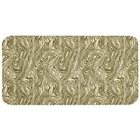 BADEMATTE Abstrakt - Marmor - Grün 120x60 cm - Dunkelgrün, Textil (120/60cm) - OnlyWow