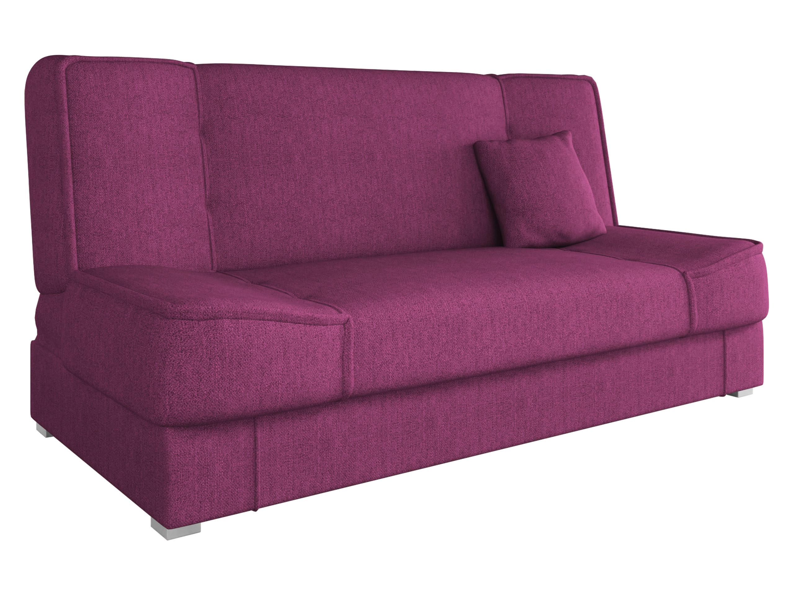 SCHLAFSOFA Gabi - Violett/Silberfarben, Holz/Kunststoff (175/80/80cm) - MIRJAN24