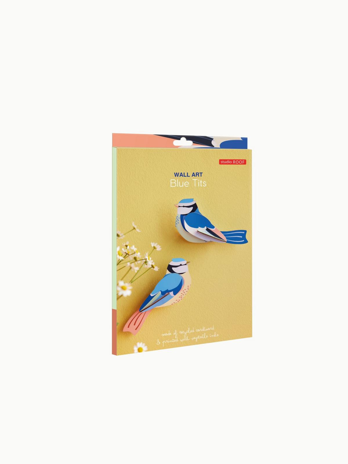 WANDSKULPTUR Bunt 4/7 cm - Multicolor, Wellpappe (4/7/15cm) - Studio Roof