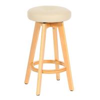 BARHOCKER Cremeweiß - Weiß, Holz (45/67/45cm) - MCW