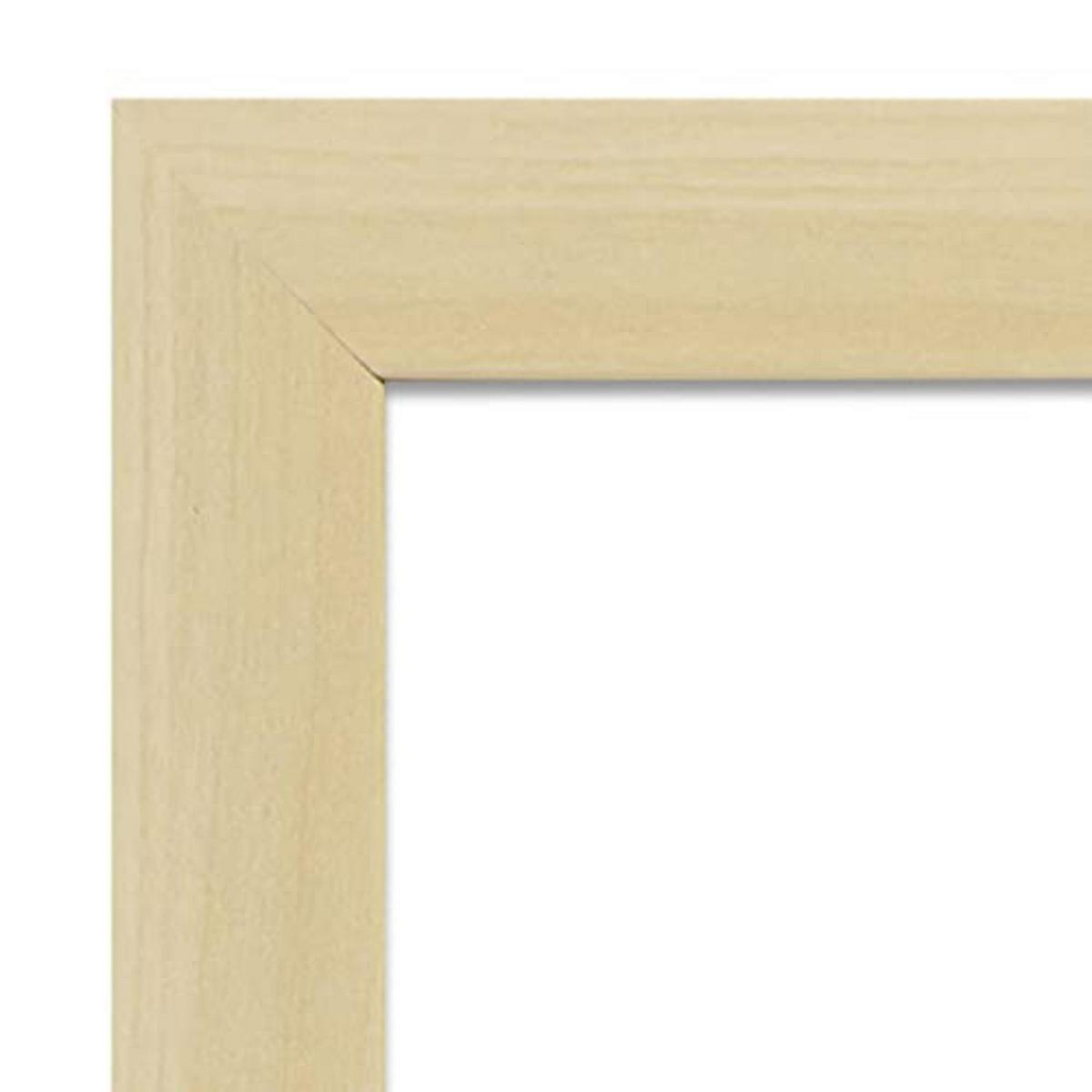 POSTER Set mit 4 Coco TypografieStil A3 Rahmen aus hellem Holz - Beige, Papier (29.7/3cm) - Nacnic