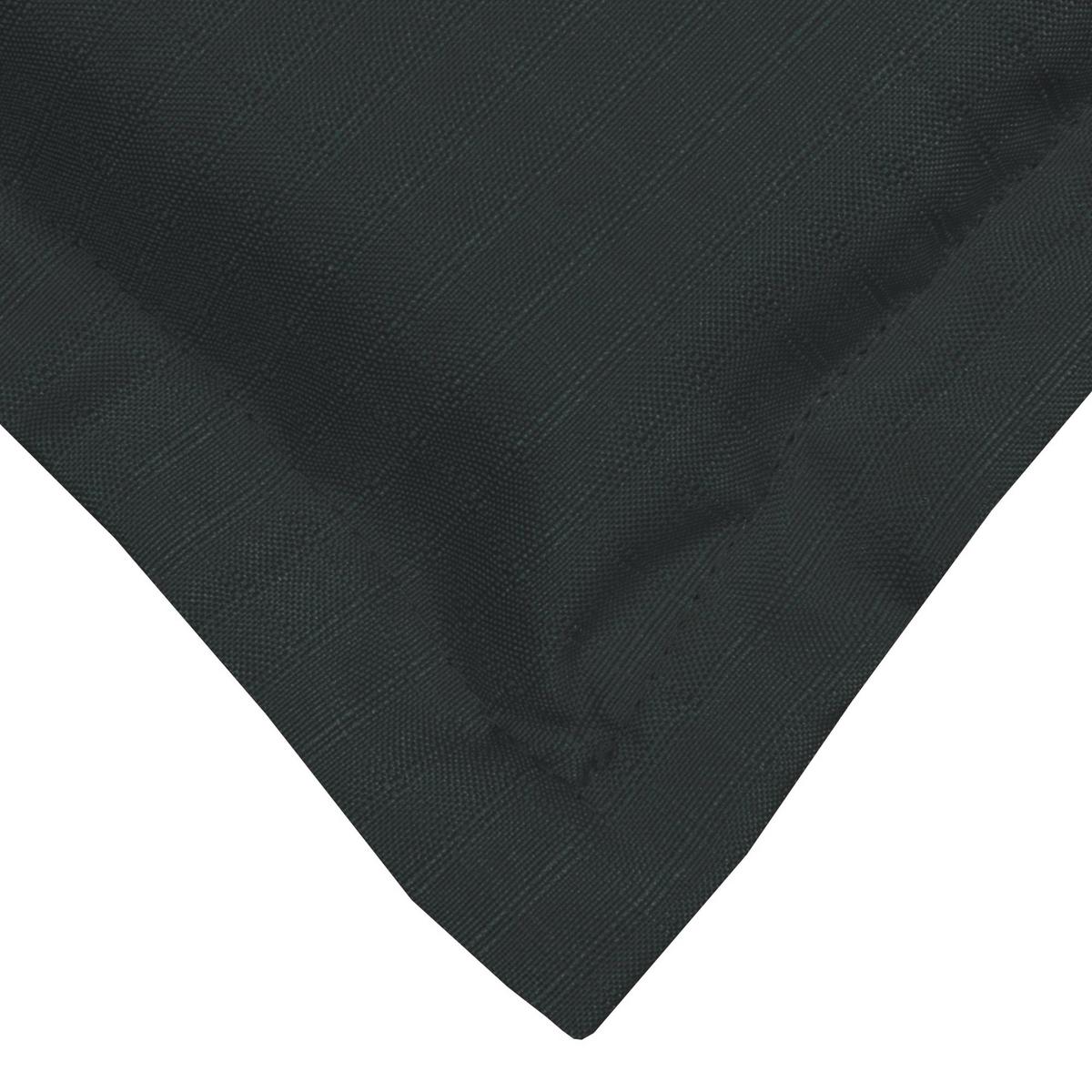 HOCHLEHNERAUFLAGE Base HL 120/50/6cm Graphitgrau 6tlg - Graphitfarben, Textil (50/6/120cm) - Beautissu 