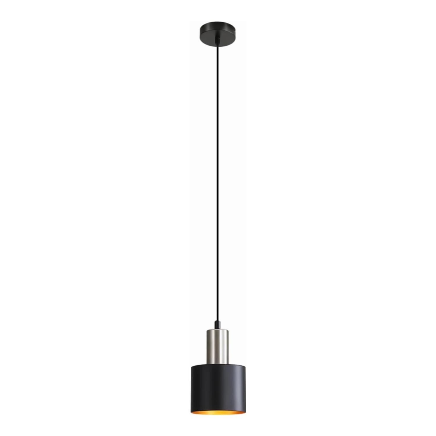 PENDELLEUCHTE David 12/12/173.5 cm - Schwarz, Metall (12/12/173.5cm) - ZMH