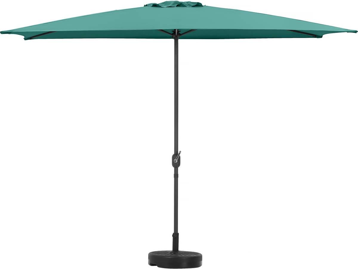 SONNENSCHIRM sol 2 Grün - Grün, Metall (300/200cm) - Habitat Garten