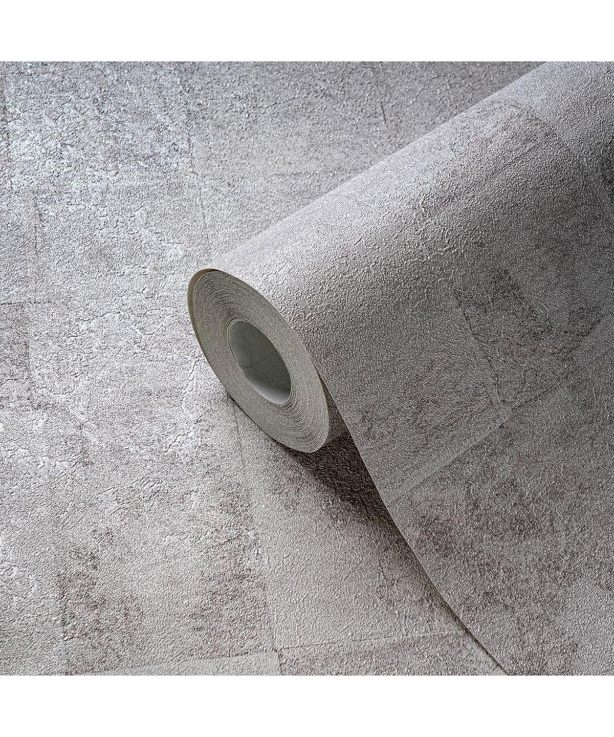 VLIESTAPETE Grau 53/1005 cm - Grau, Textil (53/1cm) - KUNSTLOFT