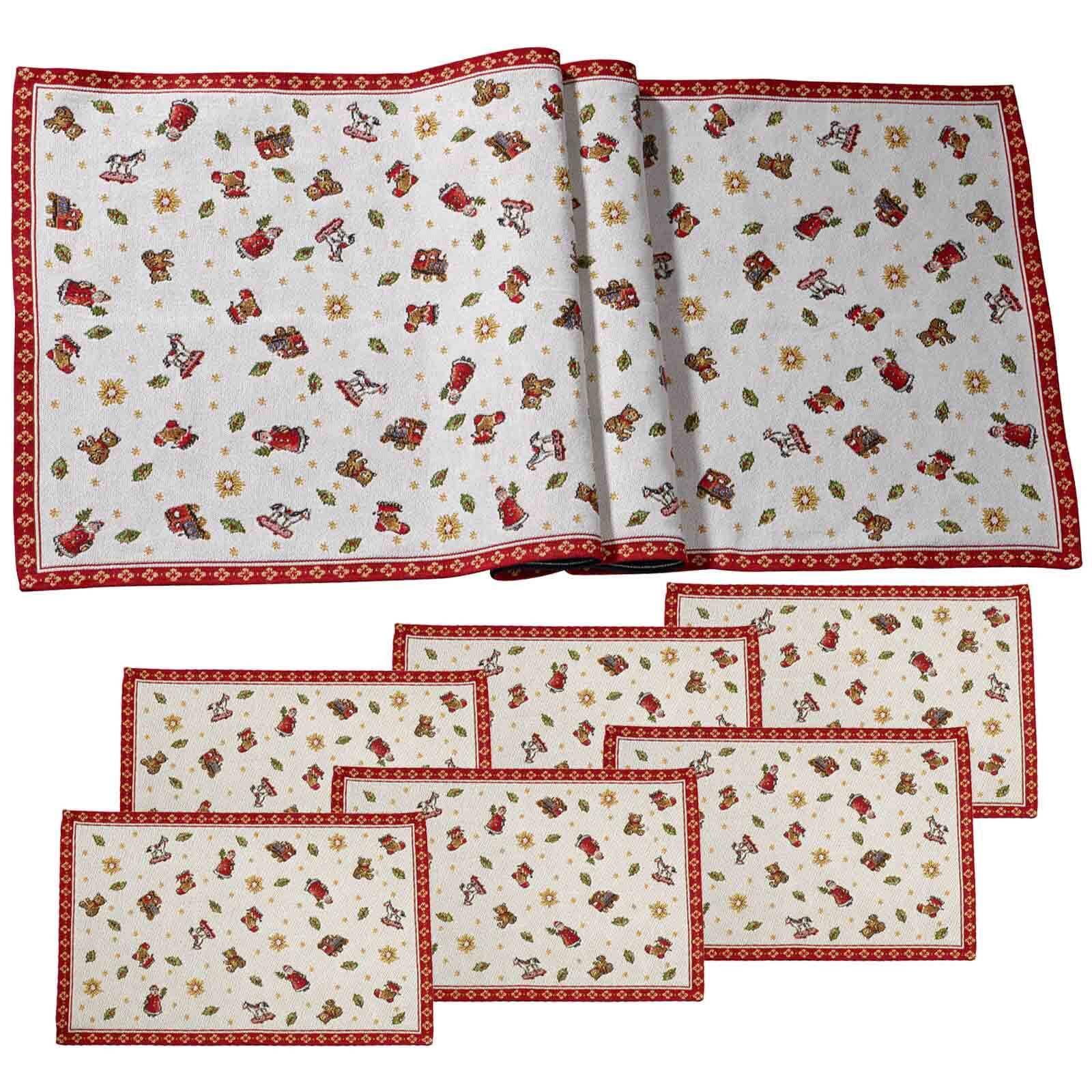 TISCH-SET Toy's Delight bunt XL 7-tlg. - Multicolor, Textil (2/2/2cm) - Villeroy & Boch