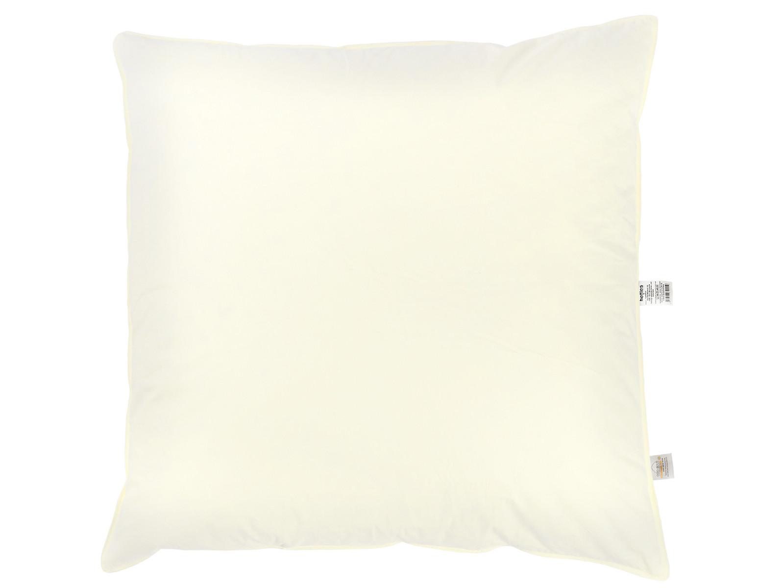 FEDERKISSEN PublikPrall 80/80 cm - Beige/Creme, Naturmaterialien/Textil (80/80cm) - beties Heimtextil