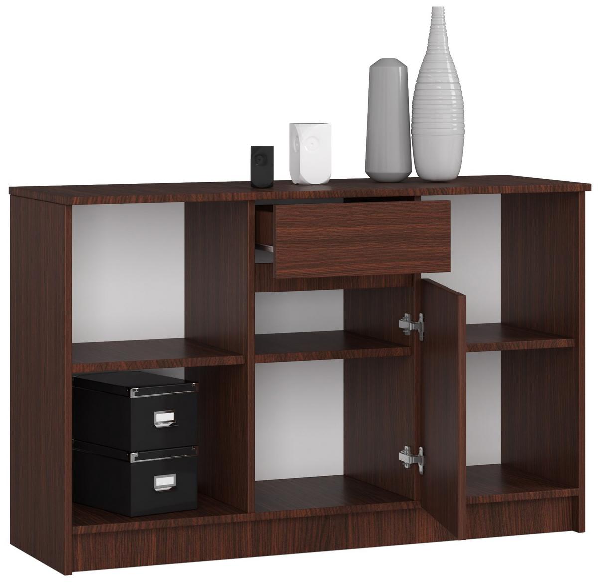 SCHREIBTISCH Dunkelbraun 79/120/126 - Dunkelbraun, Holzwerkstoff (68/51/79cm) - RAUMHIRSCH FURNITURE