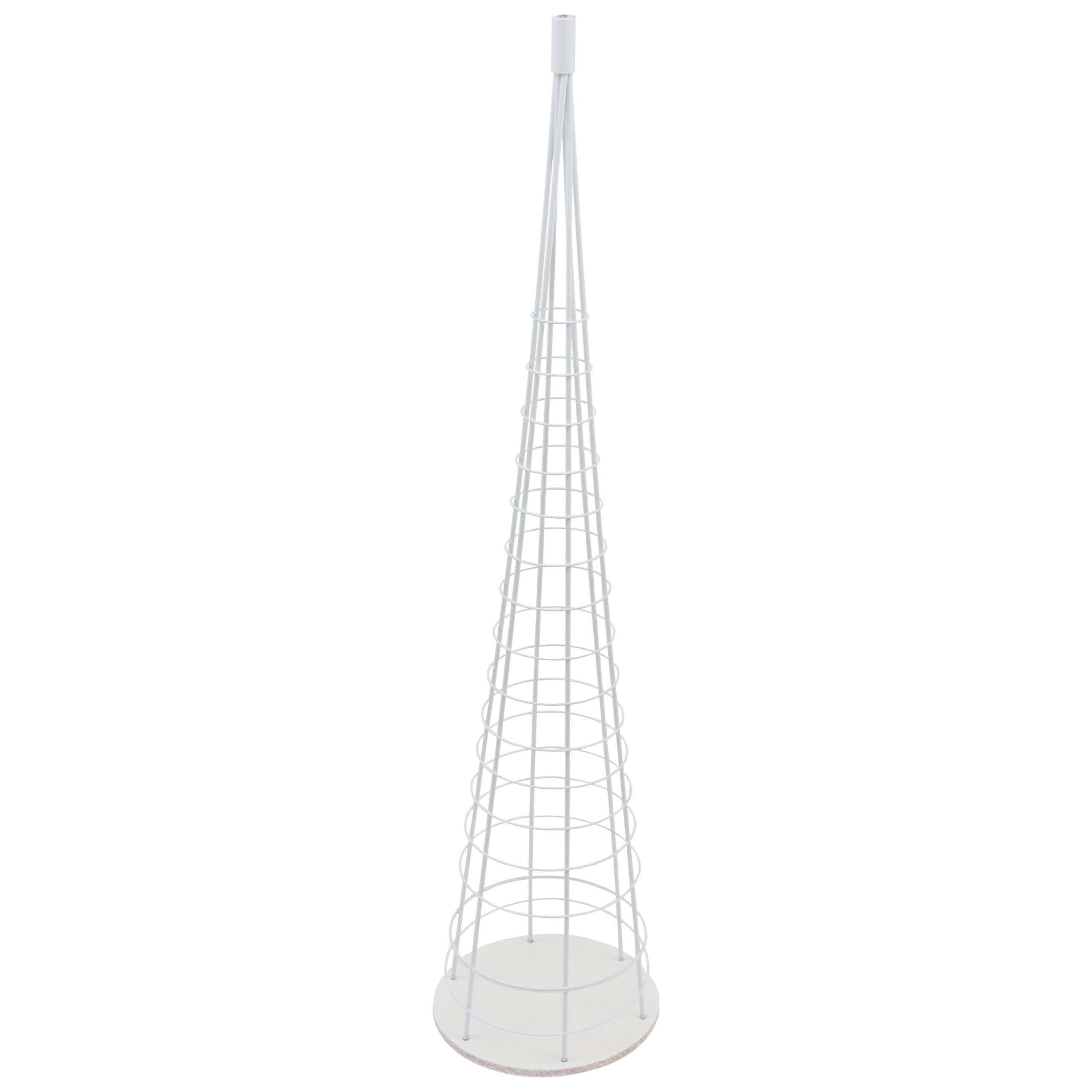DEKO-BAUM Weiß - Weiß, Metall (38/160cm) - MCW