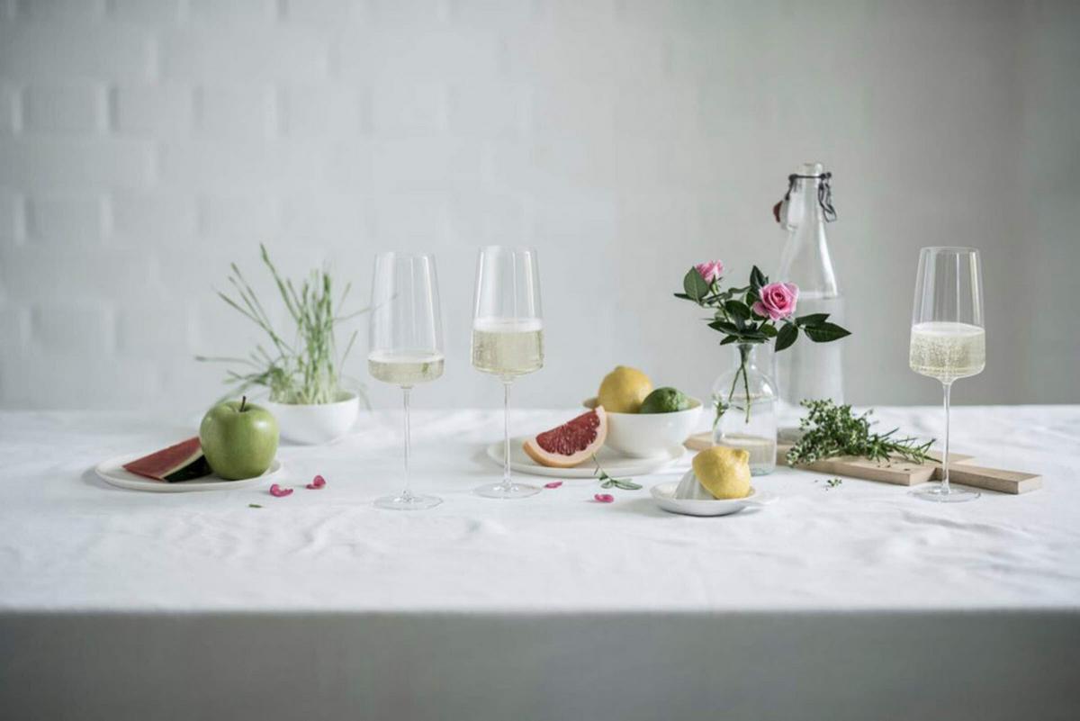 SEKTGLÄSER LEICHT & FRISCH Simplify transparent 407 ml 2er Set - Transparent, Glas (0.407L) - Zwiesel Glas