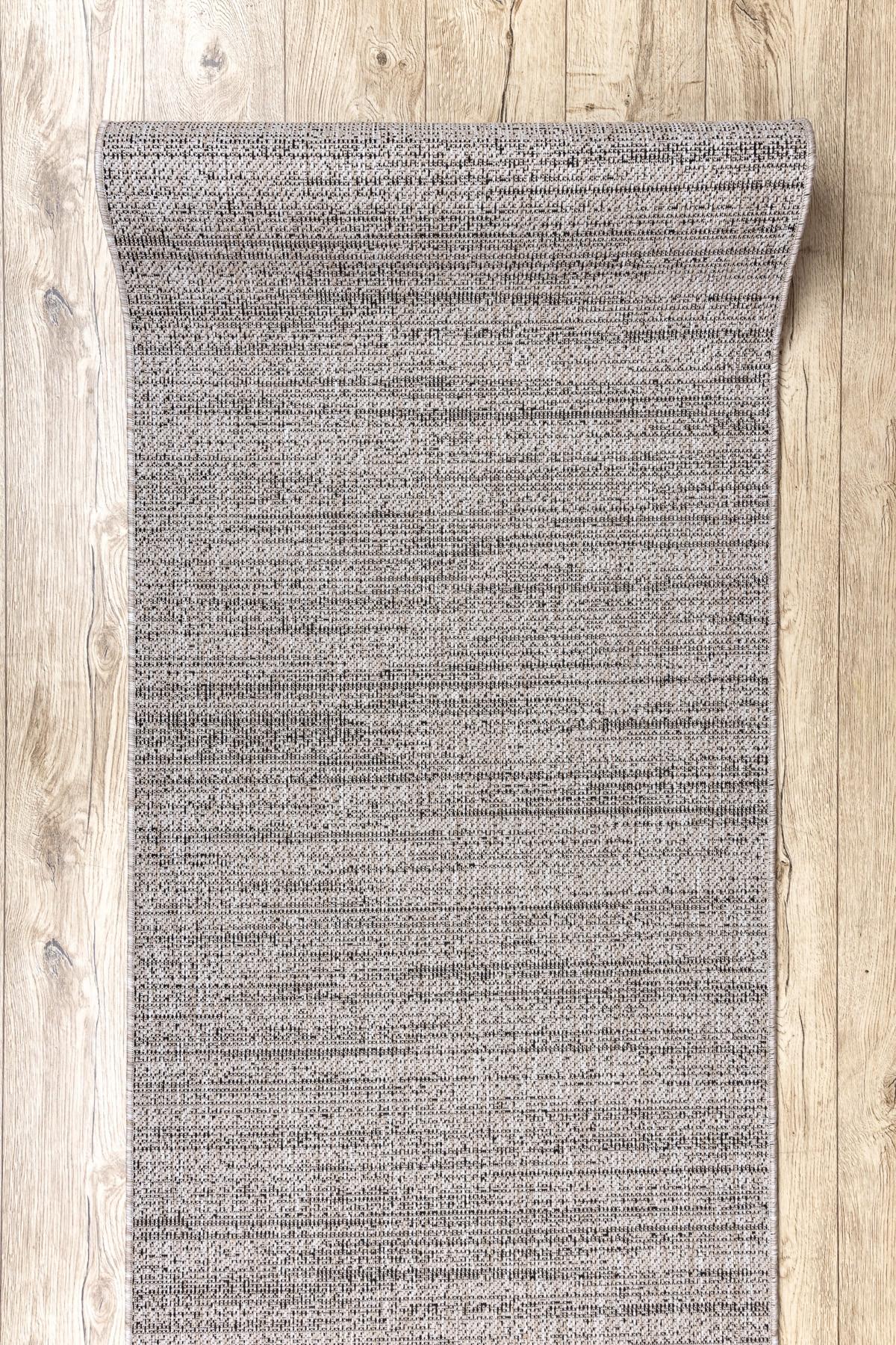 LÄUFER SIZAL FLOORLUX 100/100 cm - Grau, Textil (100/100cm) - rugsX