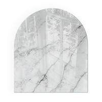 GLASPLATTE für Kamin 80x70 cm - Weiß, Glas (80/70/0.4cm) - TULUP