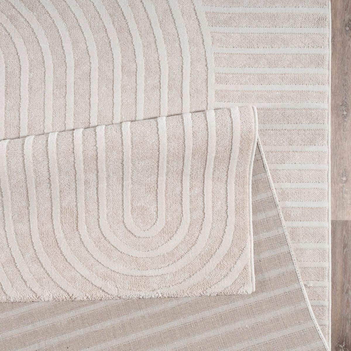 FLACHWEBETEPPICH Boho Creme 200 x 280 cm - Creme, Kunststoff (200/280cm) - TT Home