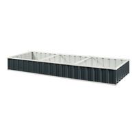 HOCHBEET Albrandswaard - Anthrazit, Metall (258/30/90cm) - [en.casa]