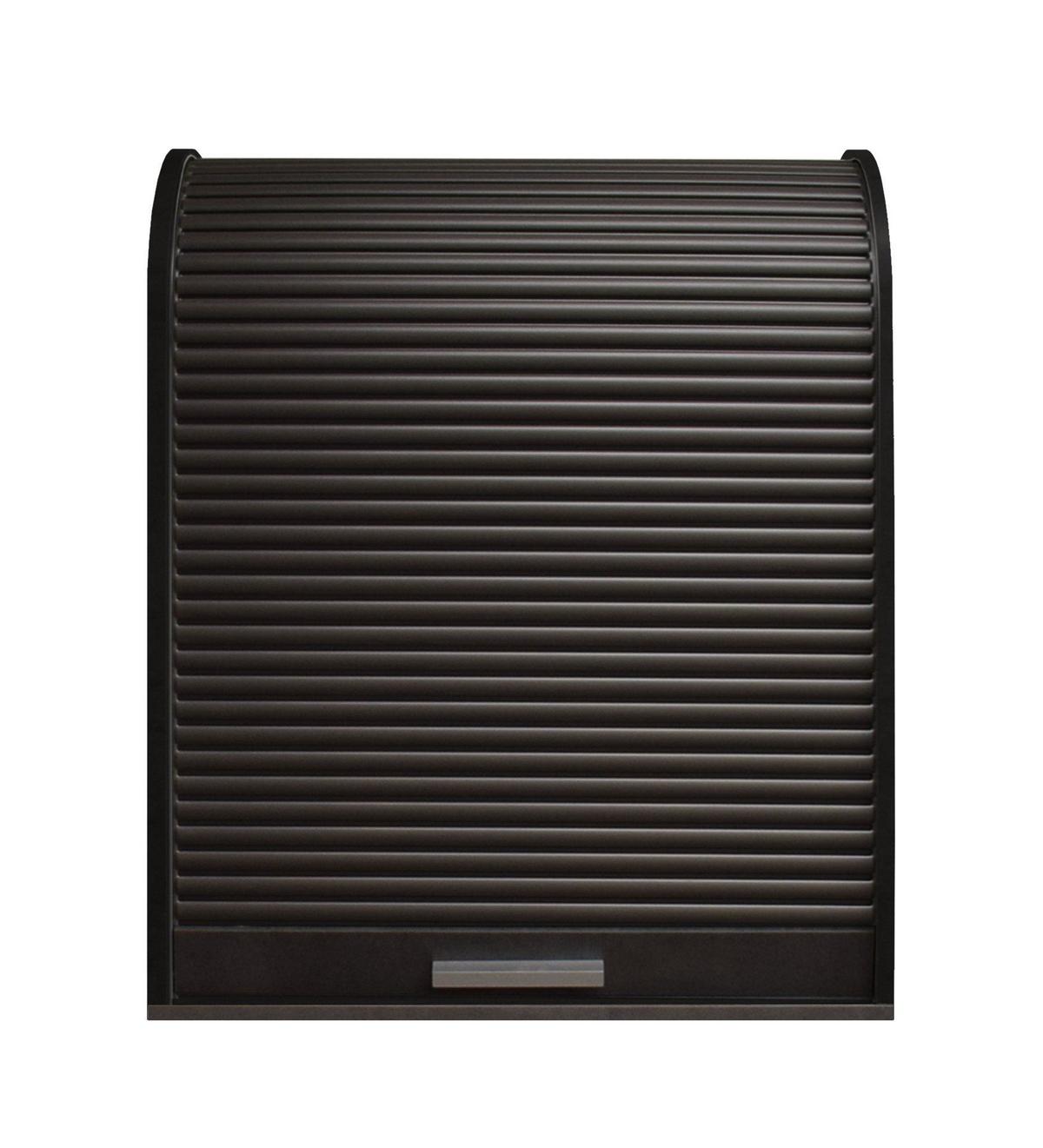 JALOUSIESCHRANK Eada 69 x 44 x 85 Rollladenschrank Schwarzstahl/Graphit - Schwarz/Graphitfarben, Holz (69/85/44cm) - 58aufmkessel