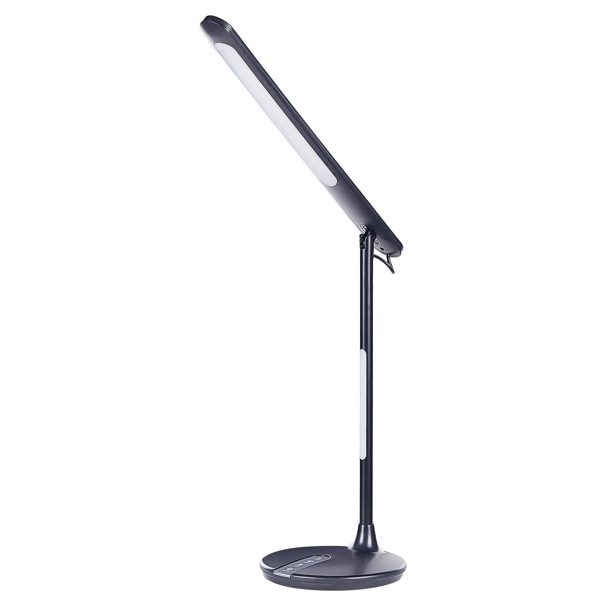 SCHREIBTISCHLAMPE Draco 17/48/38 cm - Schwarz, Metall (17/32/38cm) - Beliani