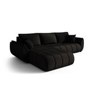 ECKSOFA Misato In Monolith - Anthrazit, Holzwerkstoff/Textil (175/280cm) - Fun Möbel