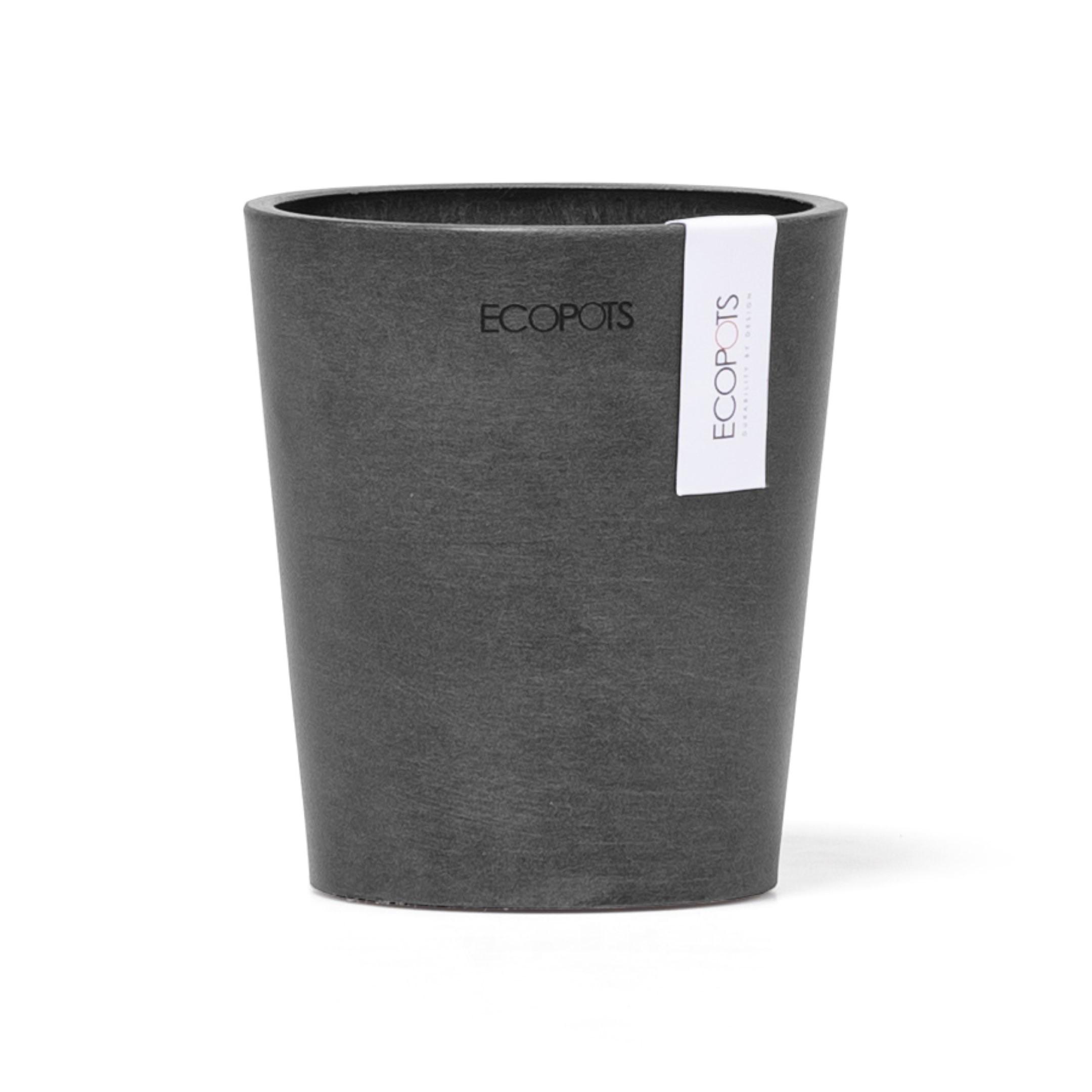 BLUMENTOPF Morinda Orchid 11/12,5 cm Dunkelgrau - Dunkelgrau, Kunststoff (11/12.5cm) - Ecopots