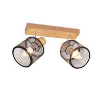 STRAHLER Dankbar 2-flammig 25/10/14 cm - Weiß, Metall (25/10/14cm) - ZMH