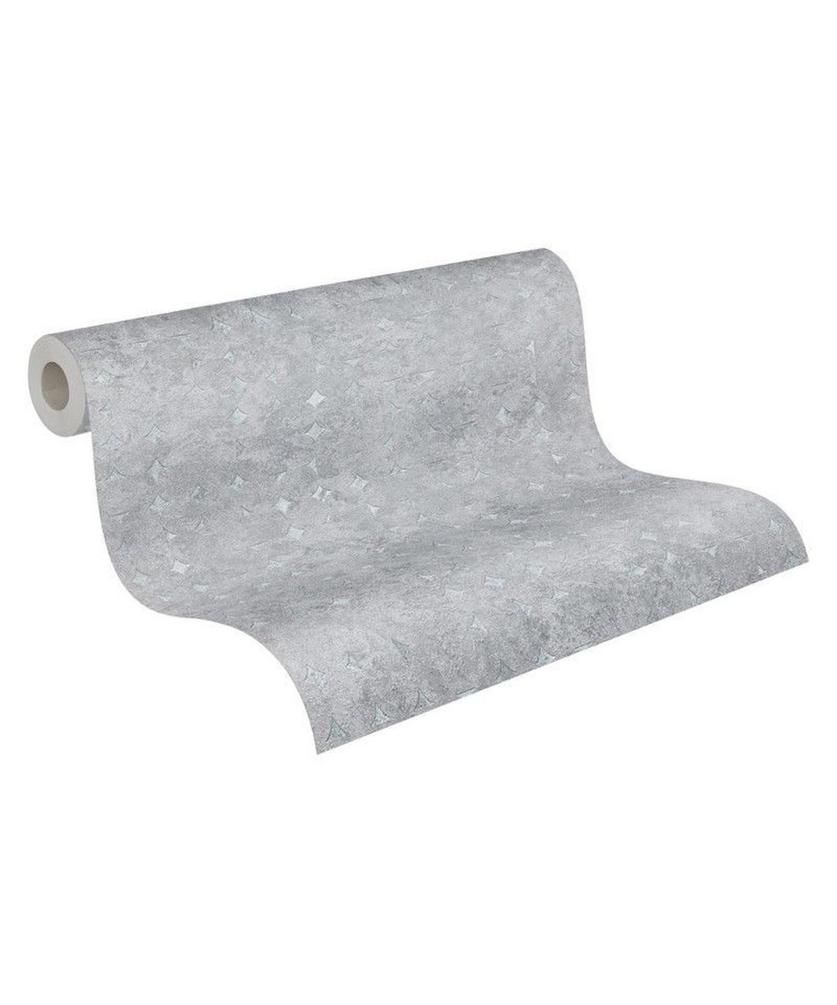 VLIESTAPETE Grau 53/1005 cm - Grau, Textil (53/1cm) - KUNSTLOFT