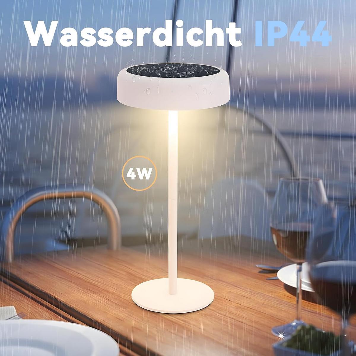 TISCHLEUCHTE Lichtold 14/30/14 cm - Weiß, Metall (14/14/30cm) - ZMH
