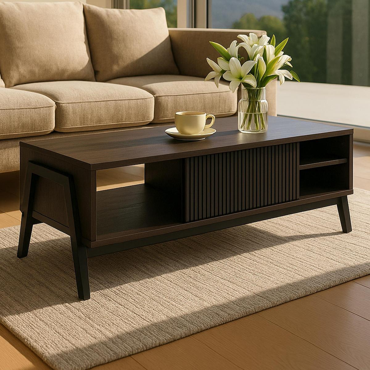 COUCHTISCH Braun - Braun, Holz (60/120/42cm) - MCW