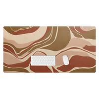 SCHREIBTISCHUNTERLAGE 120x60 cm Beige - Beige/Rosa, Kunststoff (120/60/1.6cm) - Wallfluent