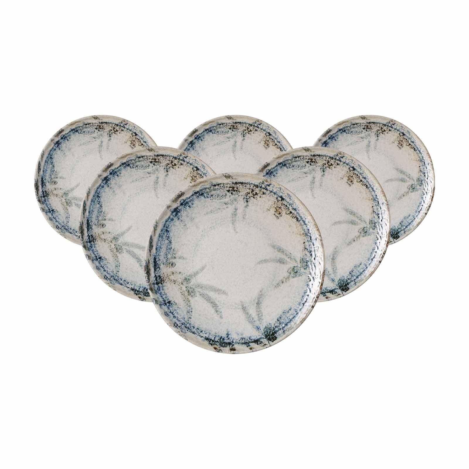 DESSERTTELLER Todi blau ø 20,5 cm 6er Set - Blau, Keramik (20.5cm) - Ritzenhoff Breker