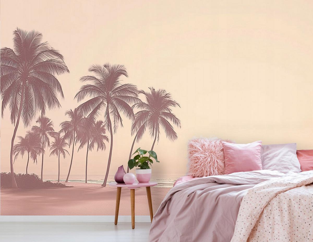FOTOTAPETE Strand Meer Vlies Tapete Wohnzimmer 400x280 - Multicolor, Papier (400/280cm) - Wallarena