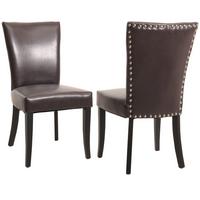 ESSZIMMERSTUHL Braun 2er-Set - Braun, Textil (50/93/62cm) - MCW
