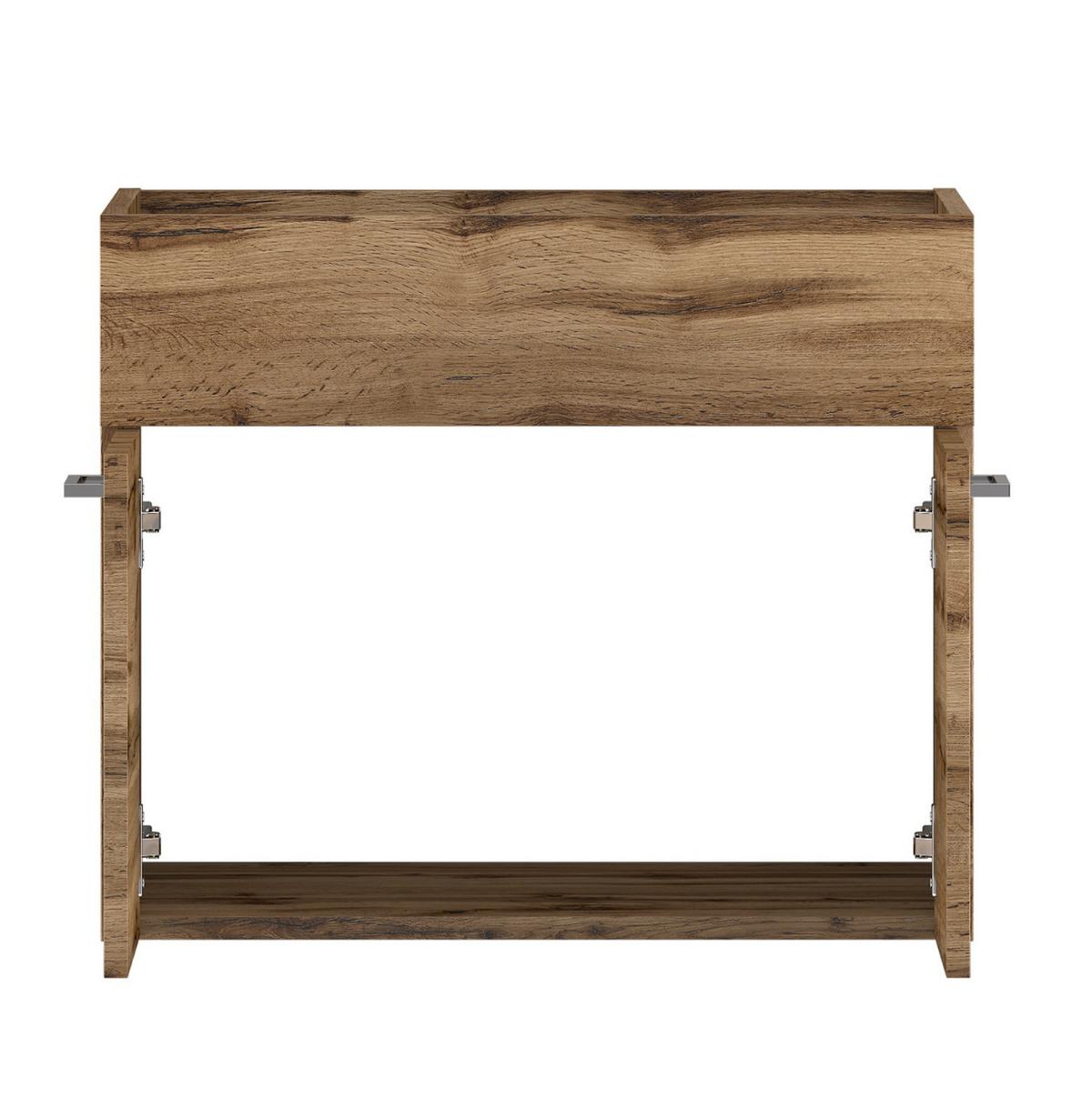 WASCHBECKENUNTERSCHRANK Colorado 2 Schubladen Eiche - 60 x 46 x 52 cm - Eichefarben, Holz (60/52/46cm) - Badplaats