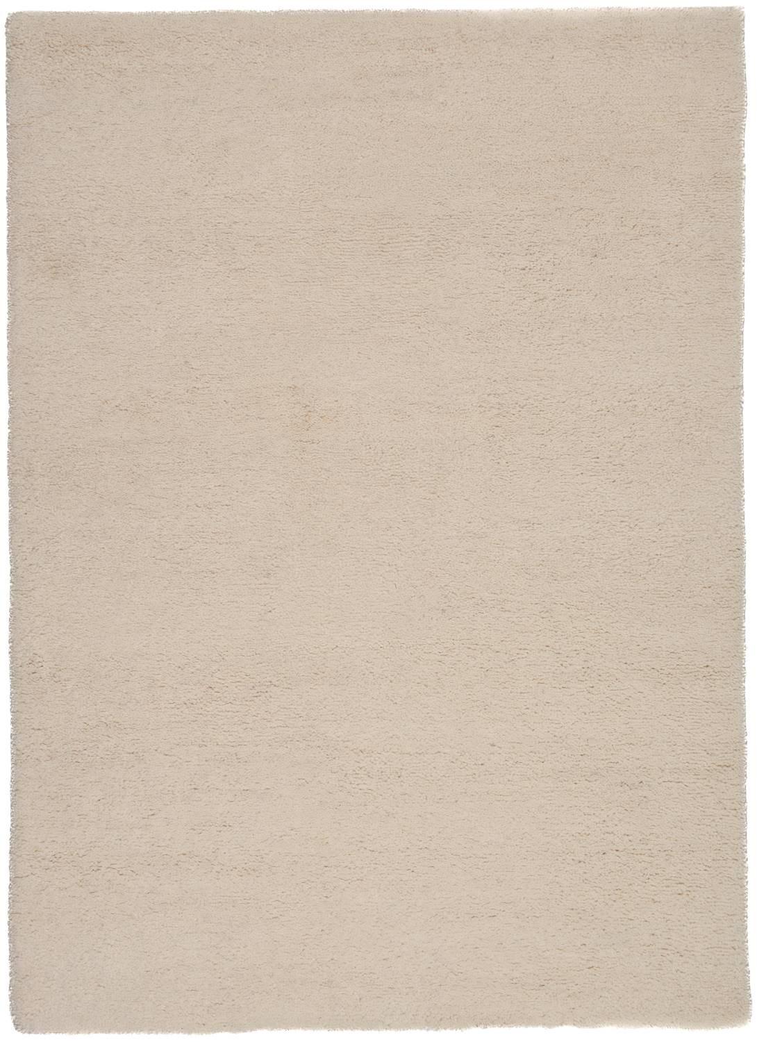 BERBERTEPPICH Super Berber 15/15 simple 200x300 cm - Weiß, Textil (200/300cm) - Rug and Roll