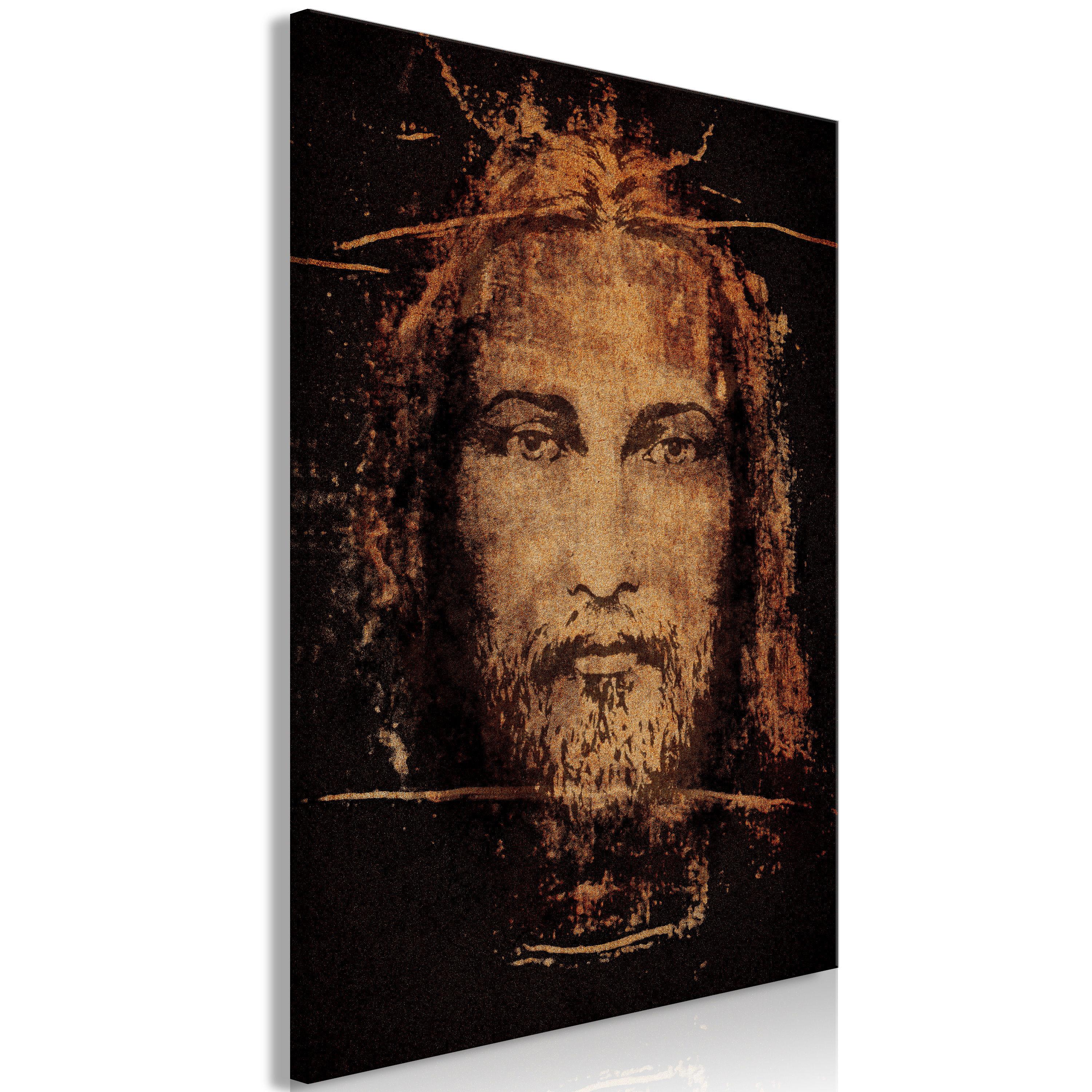 KUNSTDRUCK Schwarz 80/120 cm - Schwarz/Braun, Textil (80/120cm) - KUNSTLOFT
