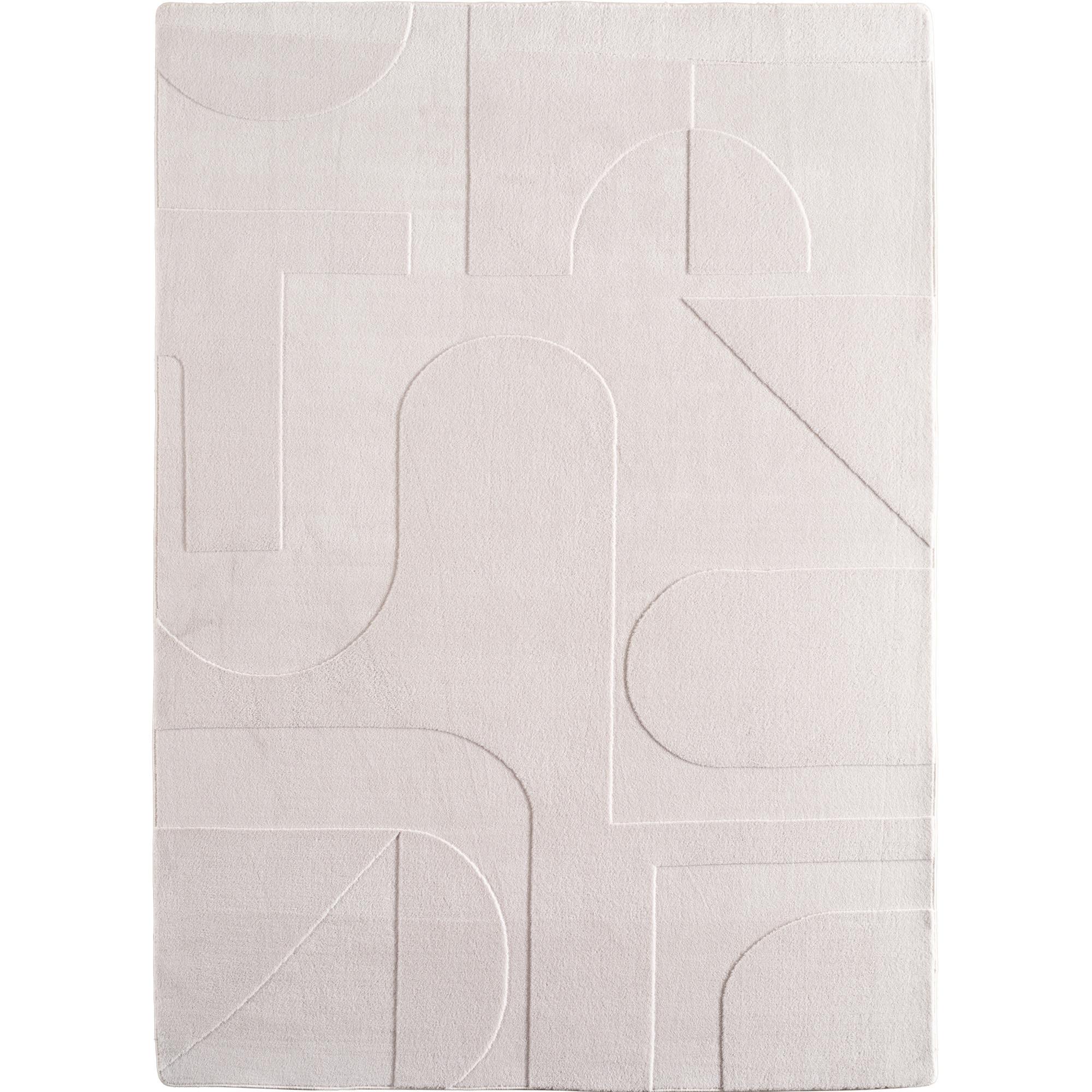 TEPPICH Kurzflor Waschbar LAVAREDO in Creme, im Skandi-Stil, 120 x 170 cm - Beige, Textil (170/120cm) - KADIMA DESIGN