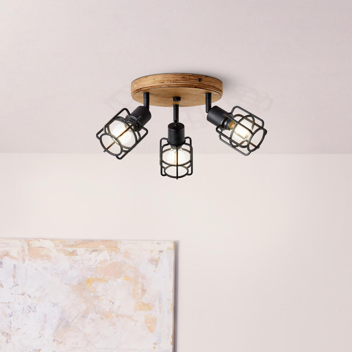 SPOTRONDELL Gwen 99760/66 - Schwarz, Holz (35/35/19cm) - Brilliant