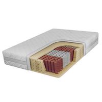 TASCHENMATRATZE JOVE - 90/200 - H3 - Sivo - Weiß, Textil (90/200cm) - MKS