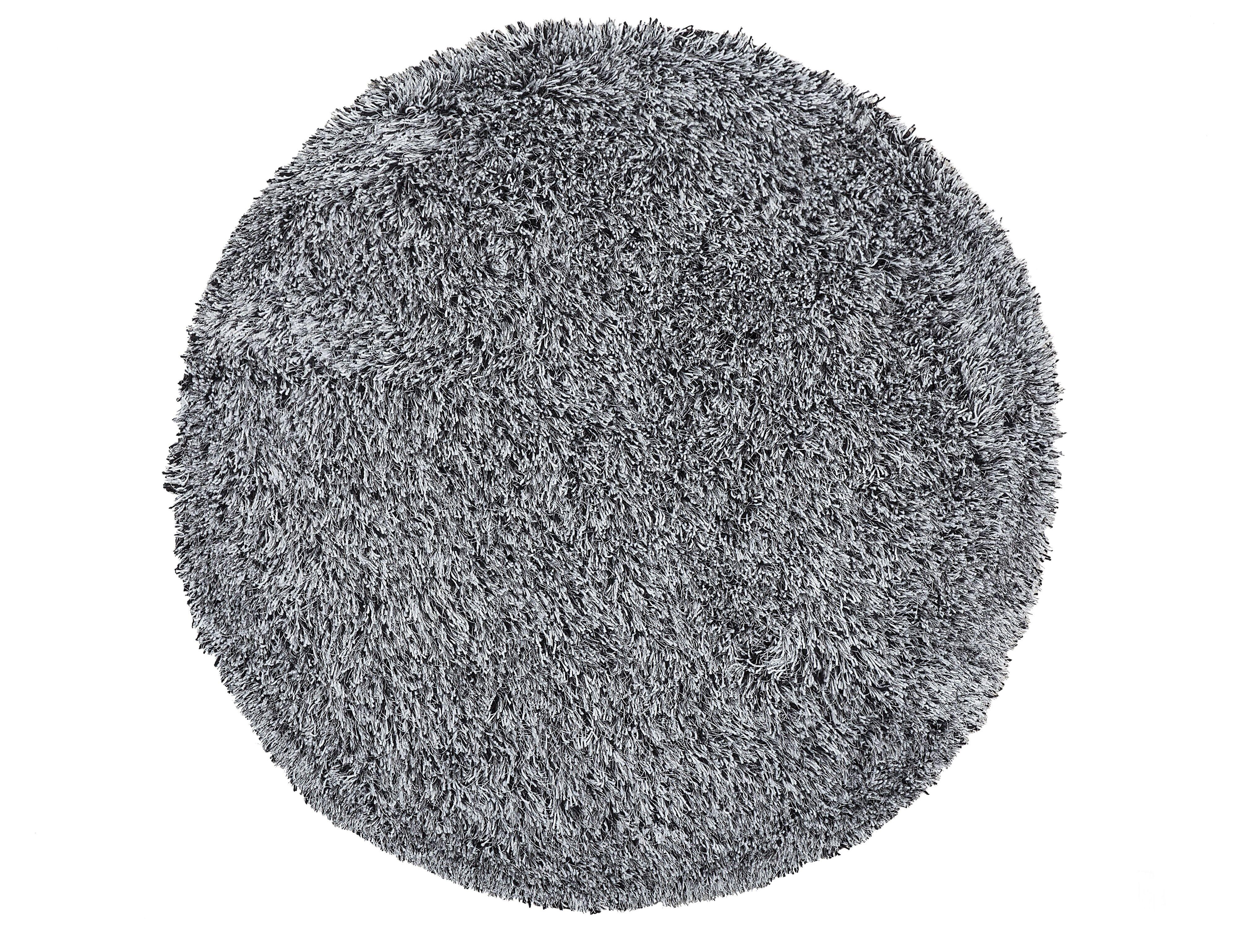 SHAGGY-TEPPICH Cide 140/140 cm - Schwarz, Kunststoff (140/140cm) - Beliani
