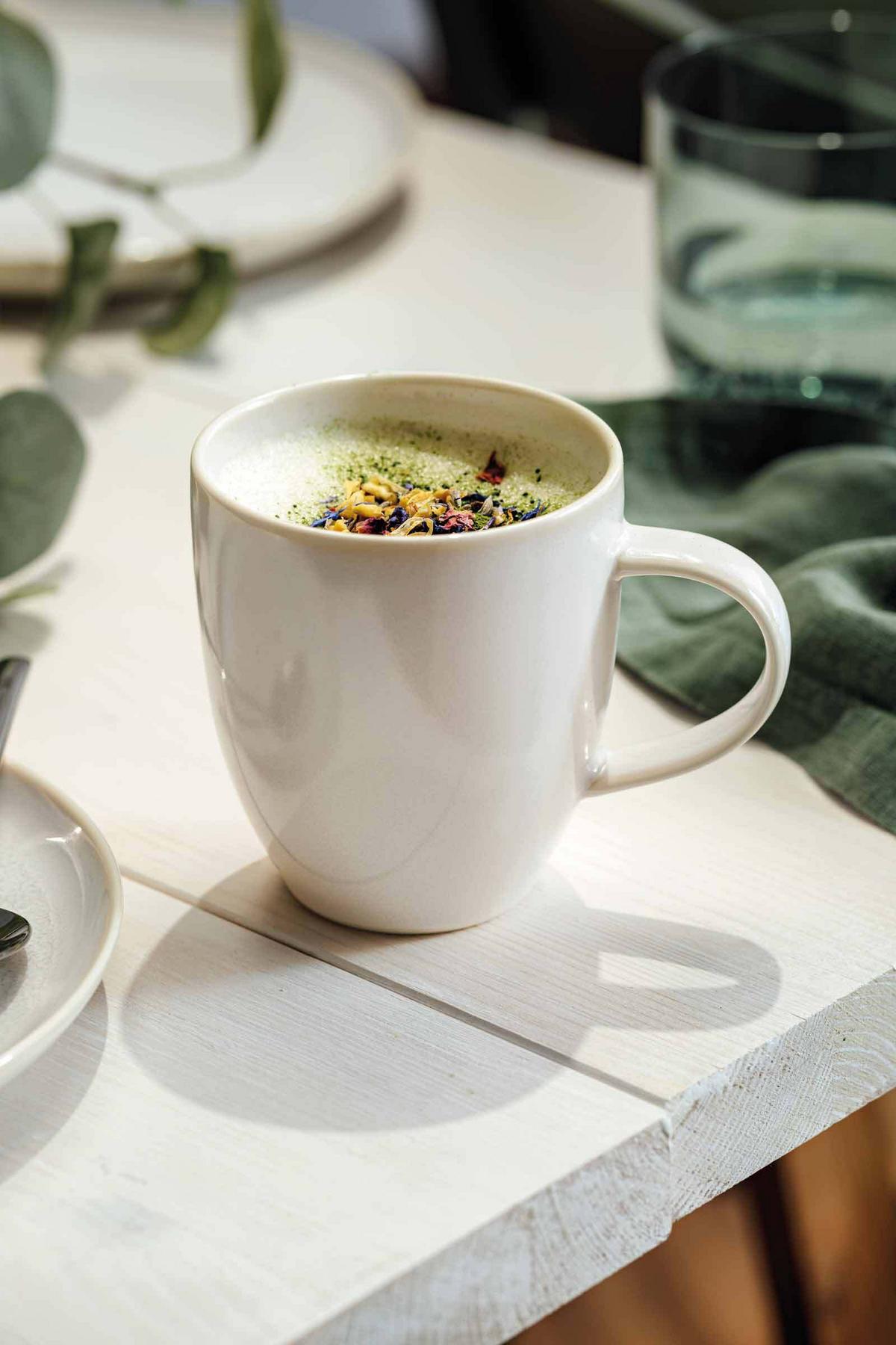 KAFFEEBECHER Crafted Cotton 358 ml 6er Set - Beige, Keramik (0.358L) - like.Villeroy & Boch