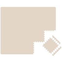 PUZZLEMATTE Uni Beige mit Rand EVA-036 18 Teile - Beige, Kunststoff (30/30cm) - Littletom
