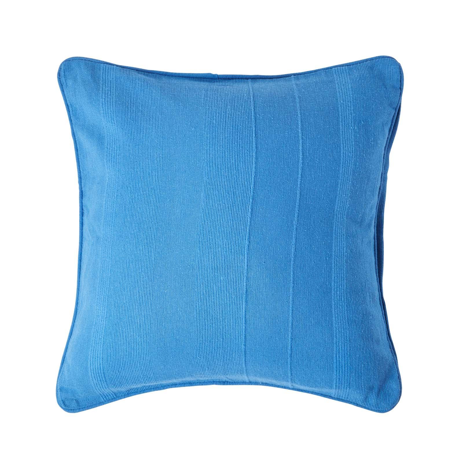 KISSENHÜLLE Rajput 60/60 cm, 100% Baumwolle - Blau, Textil (60/60cm) - Homescapes