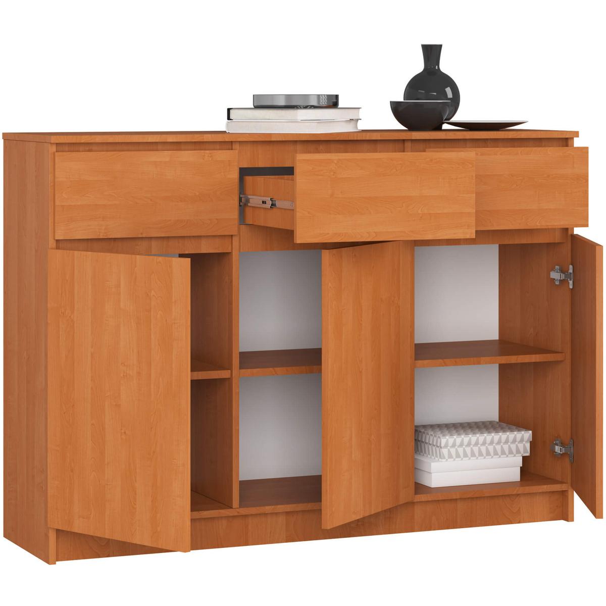 KOMMODE Erlefarben 99/138/40 - Erlefarben, Holzwerkstoff (138/99/40cm) - RAUMHIRSCH FURNITURE