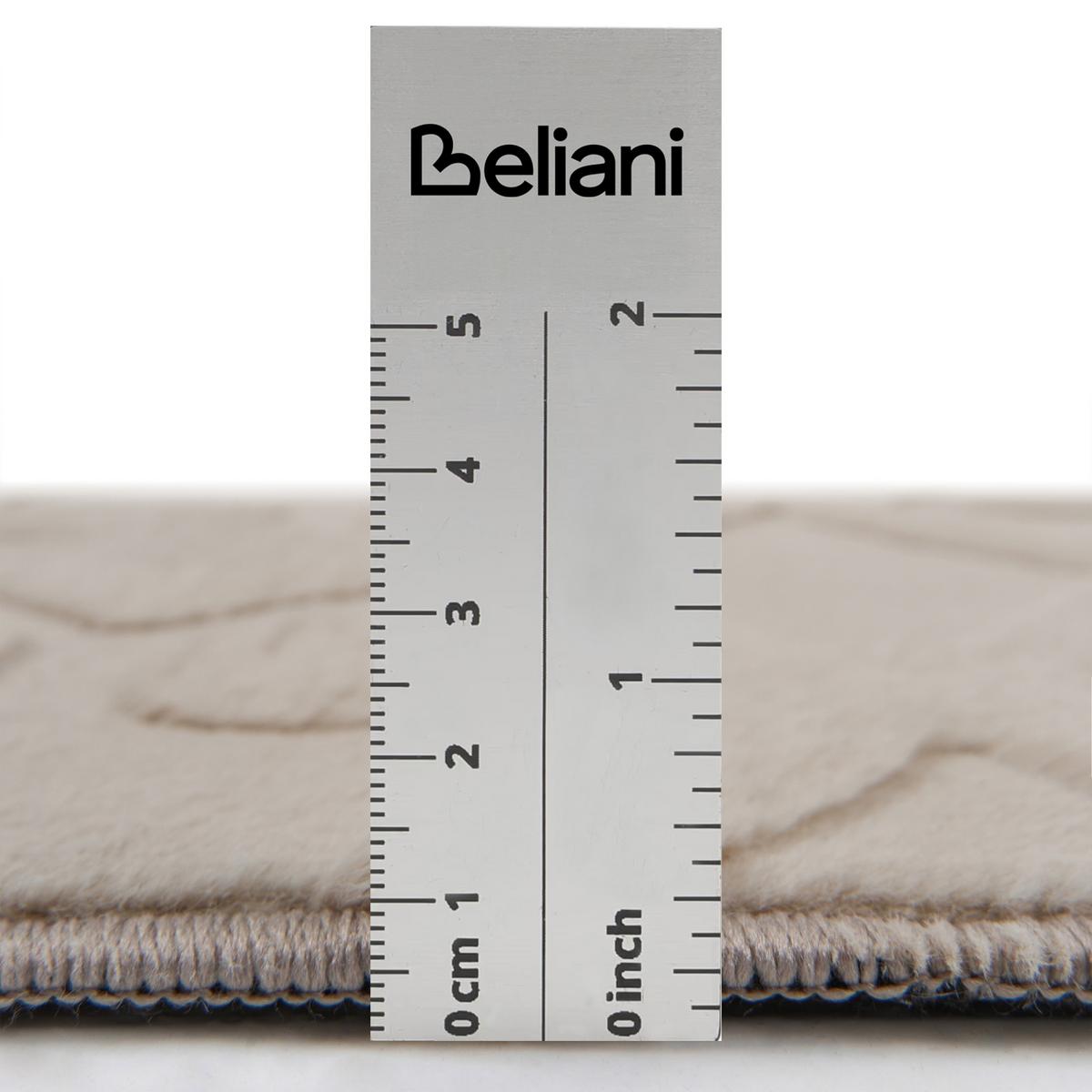 TEPPICH Beige 80/300 cm Gannett - Beige, Textil (80/300cm) - Beliani