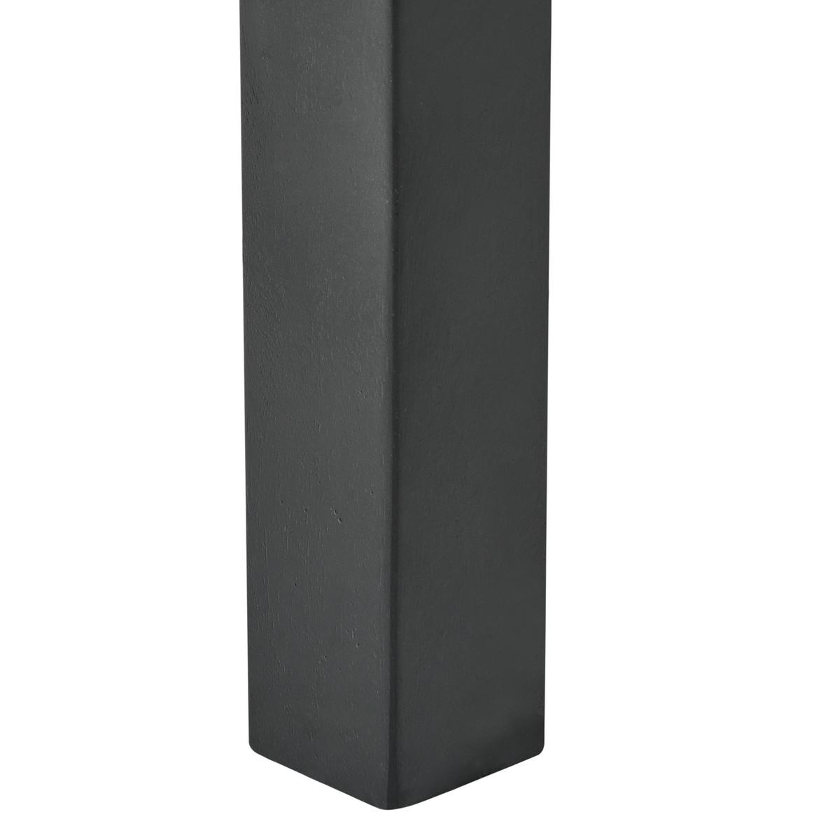 ESSZIMMERSTUHL 2er-Set Schwarz Andes - Schwarz, Naturmaterialien (43/105/50cm) - Beliani