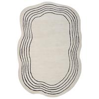 TEPPICH Beige 200/300 cm Viskose Ramzan - Beige, Textil (200/300cm) - Beliani