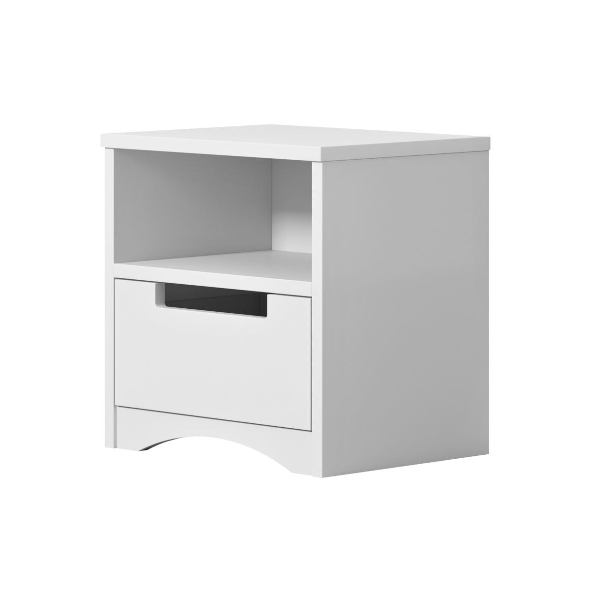 KINDER-NACHTTISCH Classic Weiß 30/40/39 - Weiß, Holzwerkstoff (30/40/39cm) - RAUMHIRSCH FURNITURE