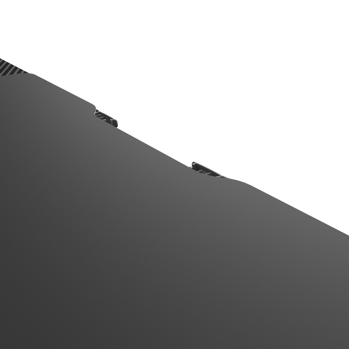 VERSTELLBARER TISCH Stryn - Schwarz, Holzwerkstoff/Metall (75/160/117cm) - pro.tec