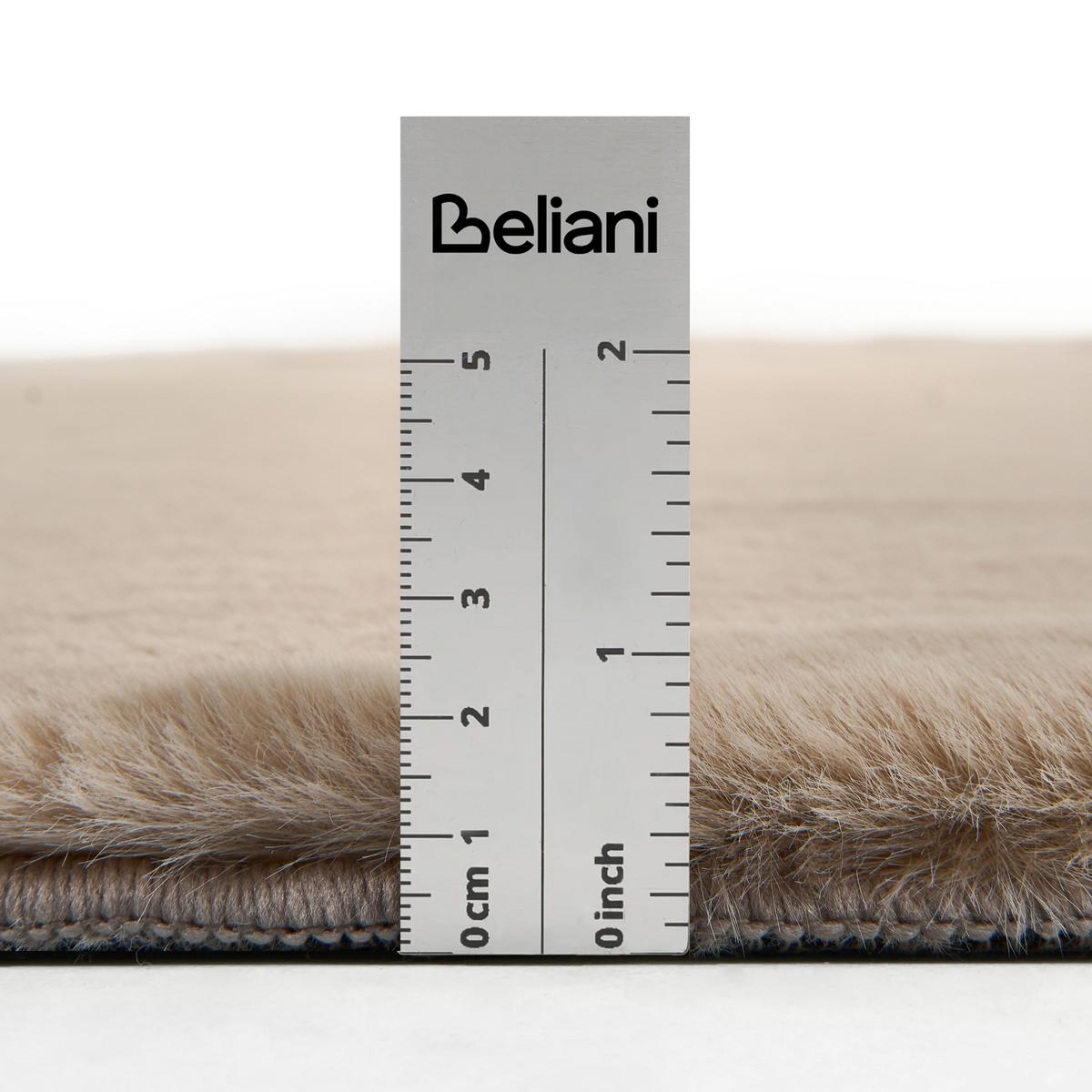 TEPPICH Beige 160/230 cm Dawa - Beige, Kunststoff (160/230cm) - Beliani