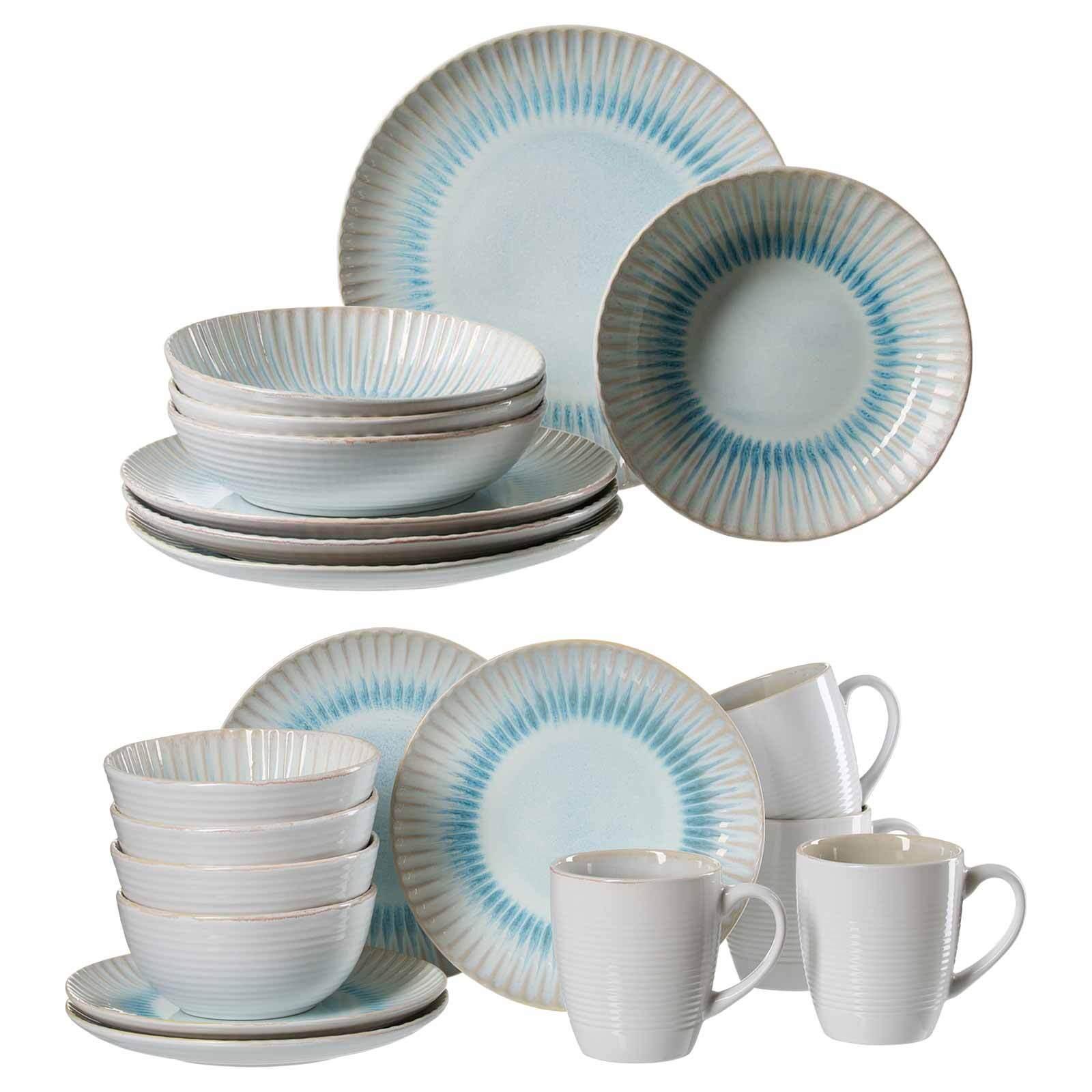 KOMBISERVICE Mira beige 20-tlg. - Beige, Keramik (2/2/2cm) - Ritzenhoff Breker