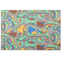 KINDER STRASSENTEPPICH - Multicolor, Textil (160/160cm) - Snapstyle