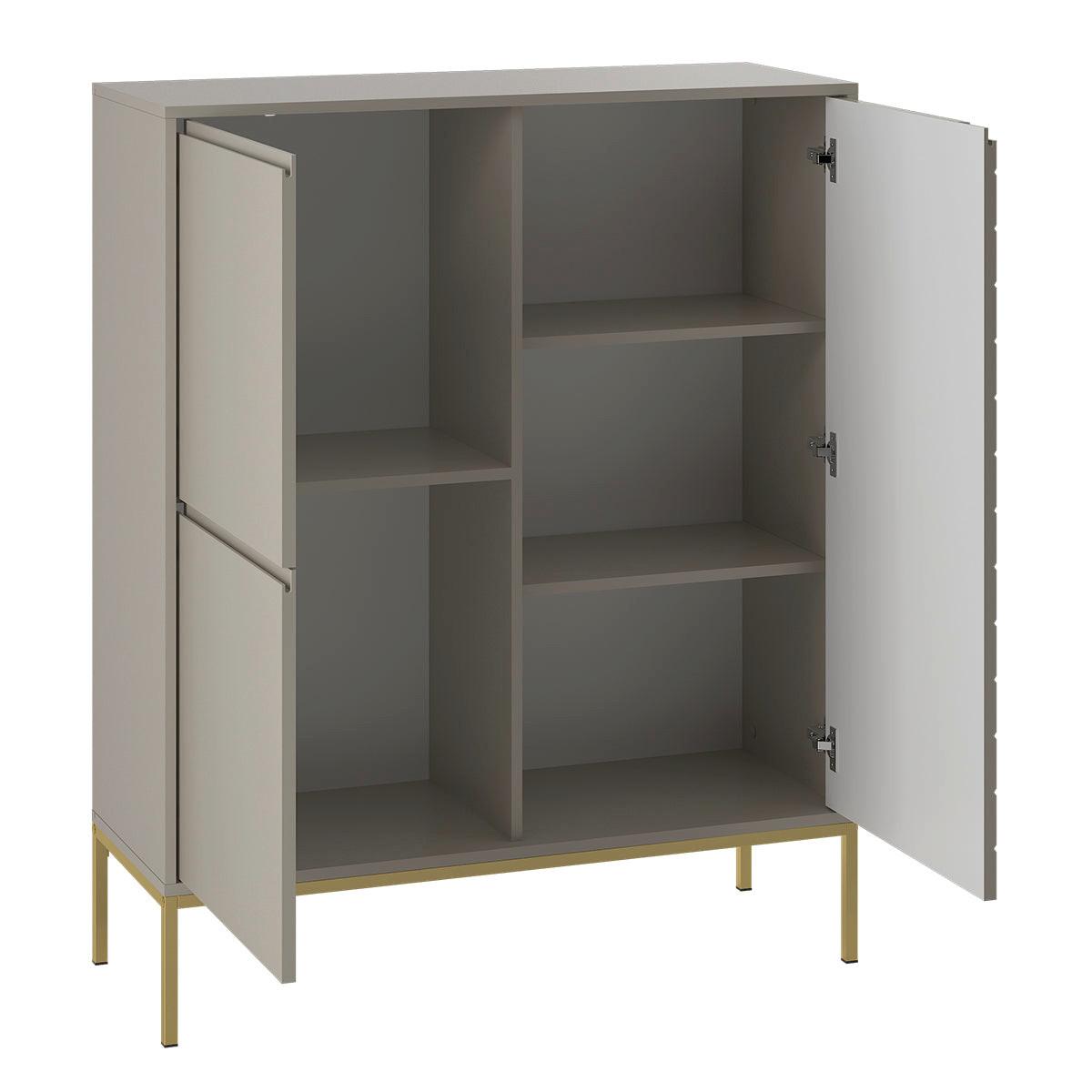 SIDEBOARD Daria Kaschmir - Kaschmir, Holzwerkstoff (102/145/39cm) - Petits-meubles